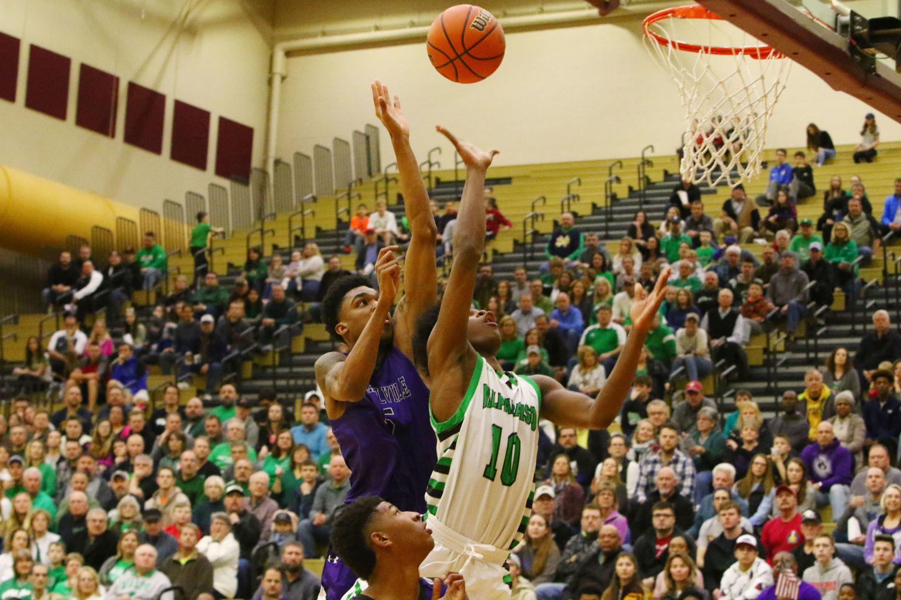 Gallery: Chesterton Sectional - Valparaiso vs. Merrillville boys basketball